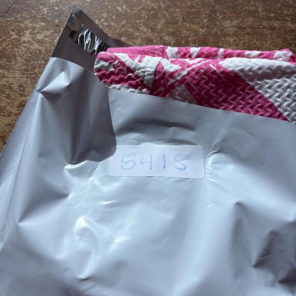 Lilly Pulitzer Shorts Womens 00 Pink White Callahan Tropical Print Seersucker - Picture 15 of 15